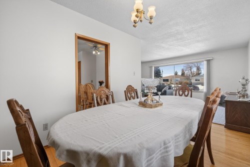 9145 152 Street, Edmonton, AB - Indoor Photo Showing Dining Room