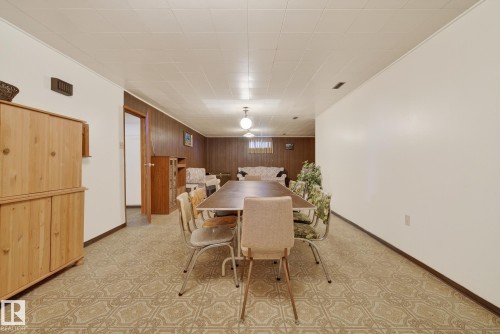 9145 152 Street, Edmonton, AB - Indoor Photo Showing Dining Room