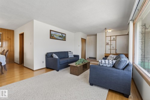 9145 152 Street, Edmonton, AB - Indoor Photo Showing Living Room
