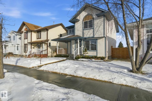 71 Caledonia Drive, Leduc, AB - Outdoor With Facade