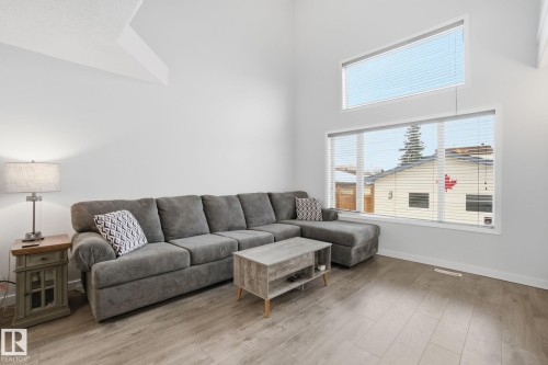 71 Caledonia Drive, Leduc, AB - Indoor Photo Showing Living Room