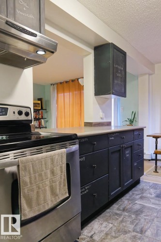 105 11217 103 Avenue Nw, Edmonton, AB - Indoor Photo Showing Kitchen