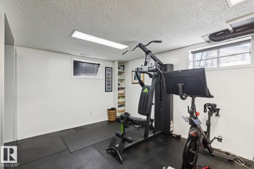 10537 140 Street, Edmonton, AB - Indoor Photo Showing Gym Room