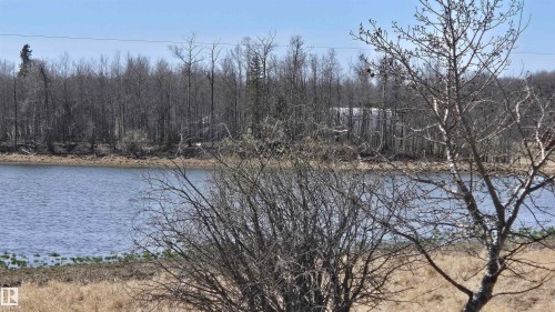 Waterfront property featuring a visible body of water, natural shore, and mature tree line - 11 Twin Lakes Drive, Rural Lamont County, AB 