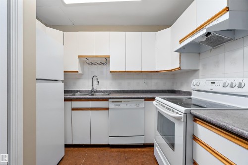 14583 121 Street, Edmonton, AB - Indoor Photo Showing Kitchen With Double Sink