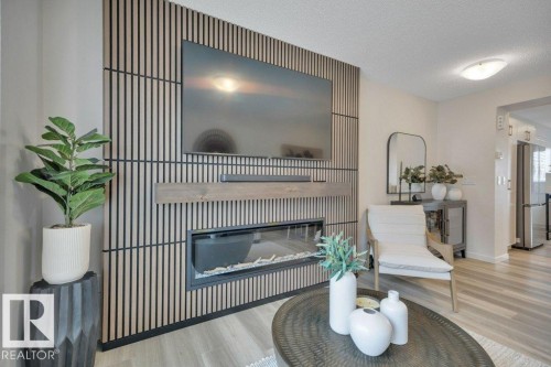 28 850 Secord Boulevard, Edmonton, AB - Indoor With Fireplace