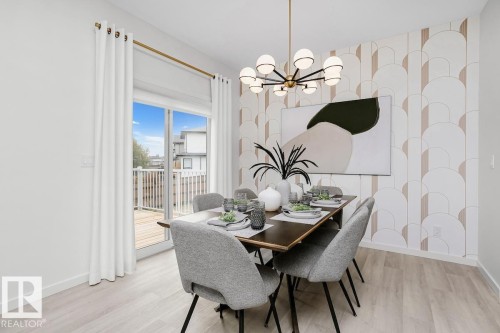5807 Raven Crescent, Edmonton, AB - Indoor Photo Showing Dining Room