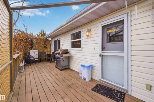 6008 54 Avenue, Camrose, AB - Outdoor With Deck Patio Veranda With Exterior