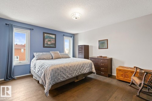Generous Sized Master Bedroom On The Upper Level. - 12824 157 Avenue, Edmonton, AB - Indoor Photo Showing Bedroom