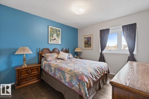 Second Bedroom On The Upper Floor. - 12824 157 Avenue, Edmonton, AB - Indoor Photo Showing Bedroom