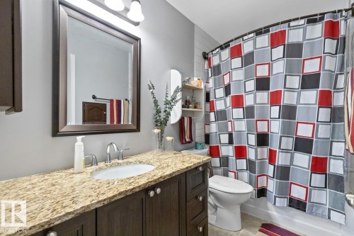 4 Piece Bathroom Upstairs. - 12824 157 Avenue, Edmonton, AB - Indoor Photo Showing Bathroom