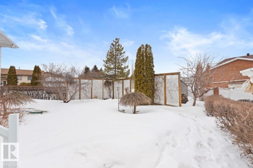 Cement Pad At The Back Of The Yard For An RV. - 12824 157 Avenue, Edmonton, AB - Outdoor