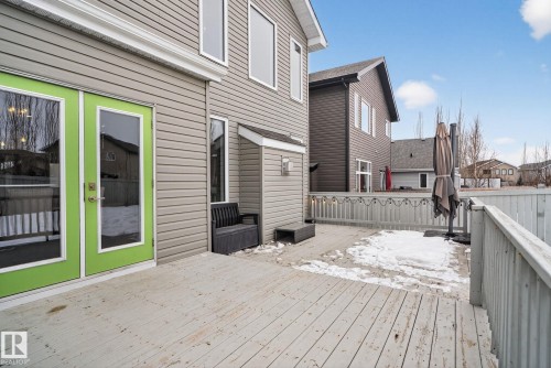36 Riviere, St. Albert, AB - Outdoor With Deck Patio Veranda With Exterior