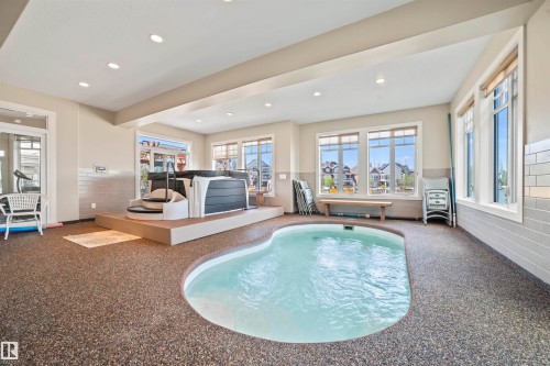 8948 20 Avenue, Edmonton, AB - Indoor Photo Showing Other Room With In Ground Pool