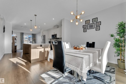 3607 6 Avenue, Edmonton, AB - Indoor Photo Showing Dining Room