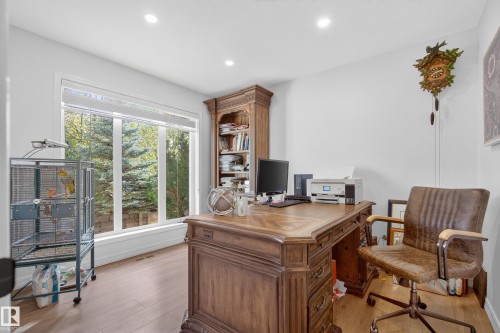 37 Leonard Drive, St. Albert, AB - Indoor Photo Showing Office