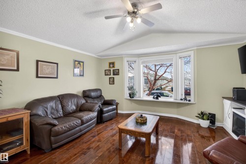 1789 Jubilee Loop, Sherwood Park, AB - Indoor Photo Showing Living Room With Fireplace