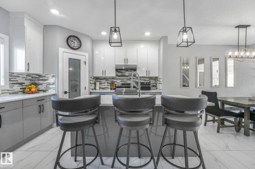 6512 175 Avenue, Edmonton, AB - Indoor Photo Showing Dining Room