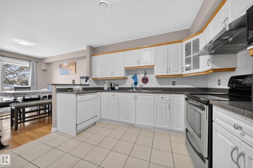 80 2505 42 Street, Edmonton, AB - Indoor Photo Showing Kitchen With Double Sink