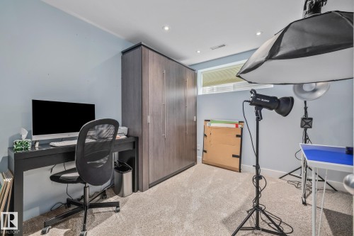 1509 78 St, Edmonton, AB - Indoor Photo Showing Gym Room