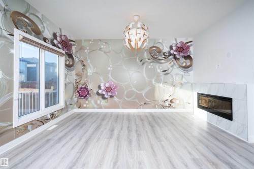 2021 15 Avenue, Edmonton, AB - Indoor With Fireplace