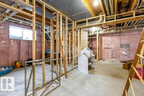 4452 6 Street, Edmonton, AB - Indoor Photo Showing Basement