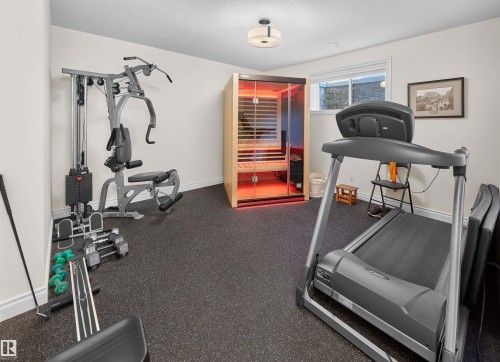 3407 Watson Place, Edmonton, AB - Indoor Photo Showing Gym Room