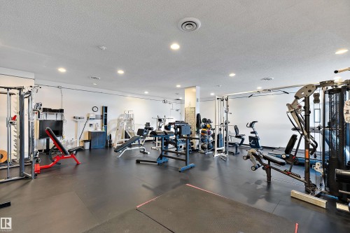 901 10145 109 Street, Edmonton, AB - Indoor Photo Showing Gym Room