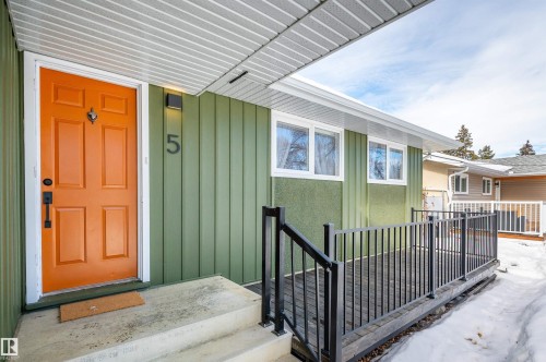 5 Larose Drive, St. Albert, AB - Outdoor With Deck Patio Veranda With Exterior
