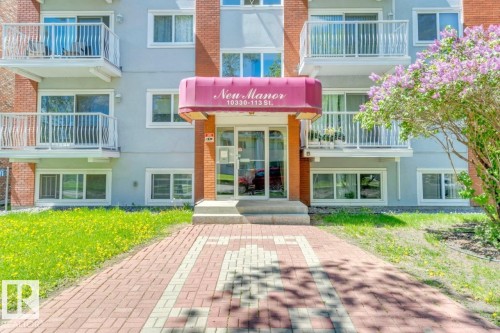 402 10330 113 Street, Edmonton, AB - Outdoor With Balcony With Facade