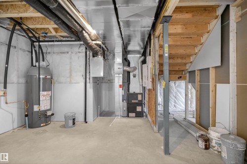 16512 34 Avenue, Edmonton, AB - Indoor Photo Showing Basement