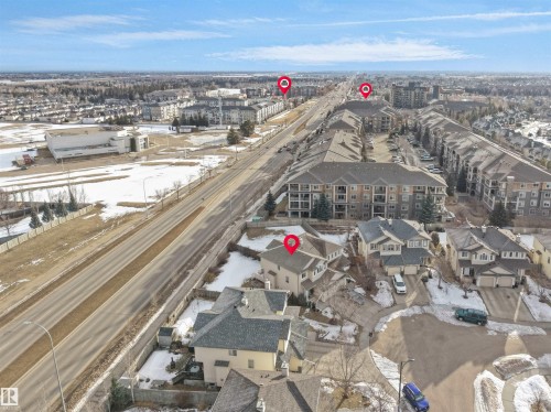 Aerial view of property's location - 11708 10 Avenue, Edmonton, AB - Outdoor With View