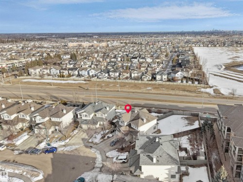 Aerial view of residential area - 11708 10 Avenue, Edmonton, AB - Outdoor With View
