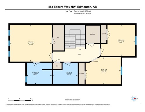 Floor plan - 483 Ebbers Way Nw, Edmonton, AB - Other