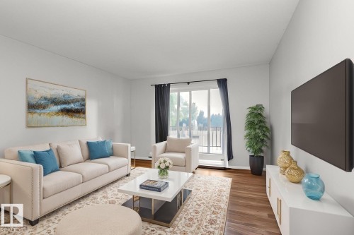 305 5005 31 Avenue, Edmonton, AB - Indoor Photo Showing Living Room