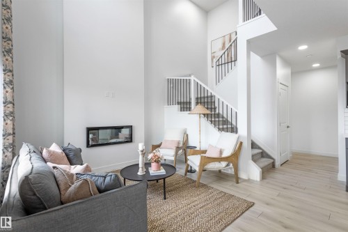 3032 197 Street, Edmonton, AB - Indoor With Fireplace