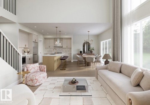 76 Jubilation Drive, St. Albert, AB - Indoor Photo Showing Living Room