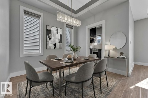 2615 21 Avenue, Edmonton, AB - Indoor Photo Showing Dining Room