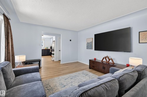 10366 148 Street, Edmonton, AB - Indoor Photo Showing Living Room