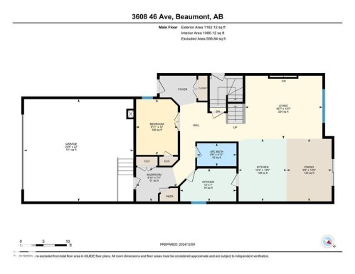 Floor plan - 3608 46 Avenue, Beaumont, AB - Other