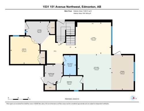 Floor plan - 1531 151 Avenue, Edmonton, AB - Other
