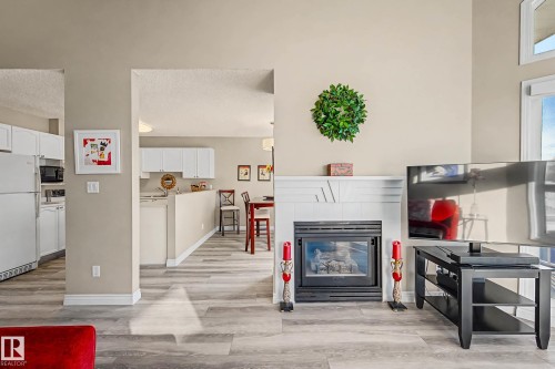 411 65 Gervais Road, St. Albert, AB - Indoor With Fireplace