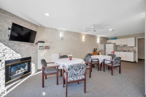 411 65 Gervais Road, St. Albert, AB - Indoor With Fireplace