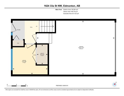 Floor plan - 1624 33A Street, Edmonton, AB - Other