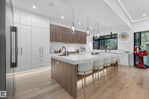 14312 92A Avenue, Edmonton, AB - Indoor Photo Showing Kitchen With Upgraded Kitchen