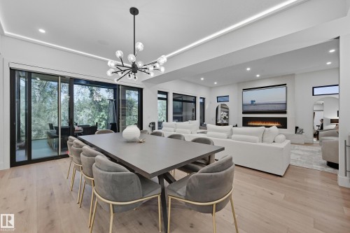 14312 92A Avenue, Edmonton, AB - Indoor Photo Showing Dining Room