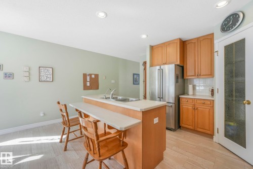 1033 Carter Crest Road, Edmonton, AB - Indoor Photo Showing Kitchen With Double Sink