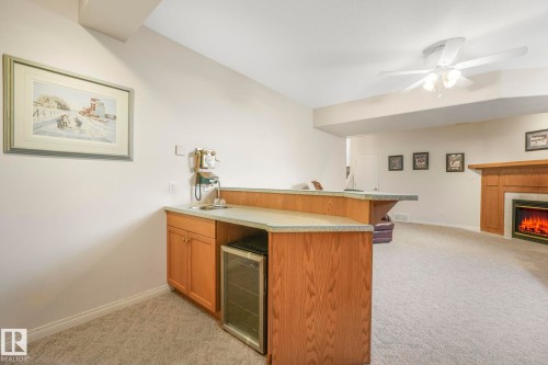 1033 Carter Crest Road, Edmonton, AB - Indoor With Fireplace