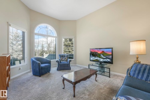 1033 Carter Crest Road, Edmonton, AB - Indoor Photo Showing Living Room