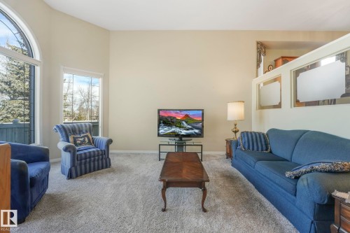 1033 Carter Crest Road, Edmonton, AB - Indoor Photo Showing Living Room
